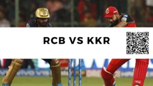 Roayal Challenders Bangalore vs Kolkata Knight Riders