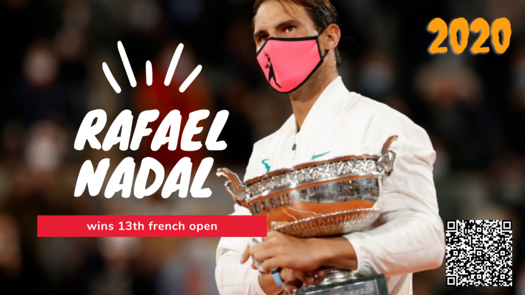 Rafael Nadal wins 13th french open