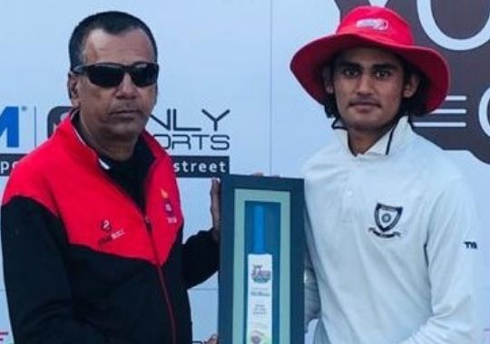 Ran Star Club defeated Madan Lal Academy by 166 runs to win the inaugural match of the Turf Youth Cup Under-19 cricket tournament