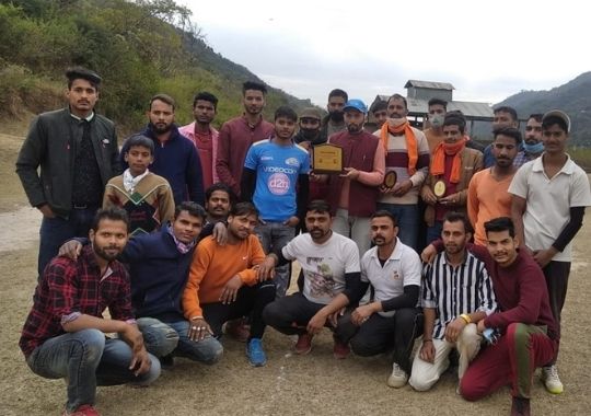 Salt Valley Sporting Club's first 10-10 Overs tournament becoming popular in Mandi