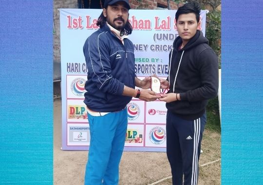 Veteran journalist Roshan Lal Sethi Memorial Tournament Under-19 cricket tournament