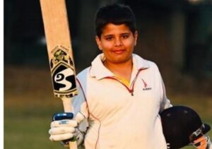10-year-old Rihan's stormy double century in Under-13 Invitation Cricket Tournament