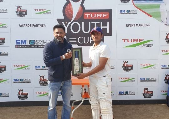 LB Shastri in the final of the Turf Youth Cup