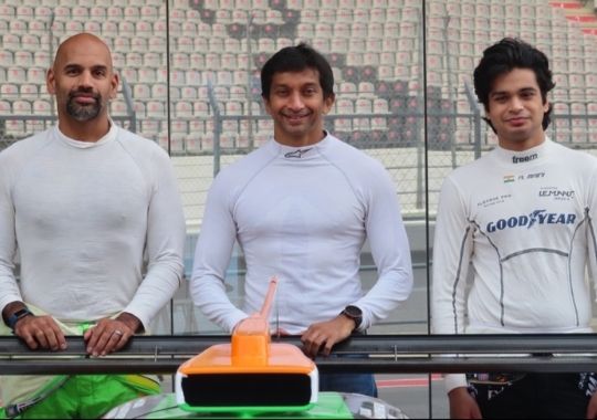 Team India claim of Narayan Karthikeyan, Arjan Maini and Naveen Rao strengthened