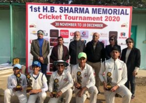 Vibhor and Kunal's half-centuries in Hari Ballabh cricket