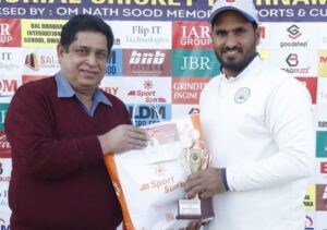 In the final of Haryana Cricket Academy Sood Cricket due to the brilliant game of Hitesh and Rajat