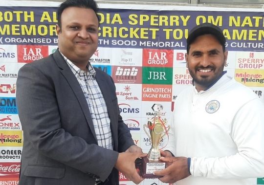 In the semi-finals of Haryana Cricket Academy Om Nath Sood Cricket with a brilliant game of Gemini