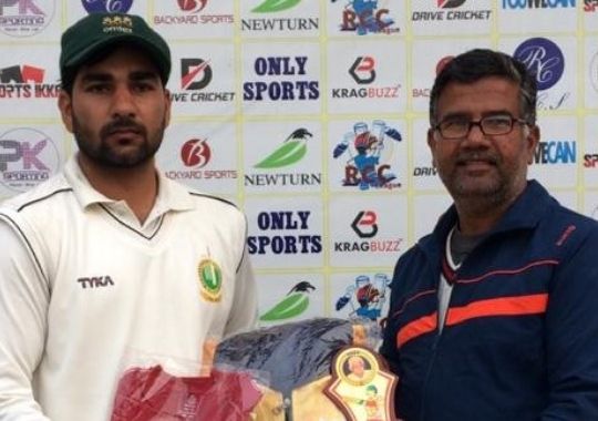 BR Sharma missed Dipanshu century in cricket