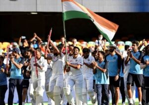 Brisbane test match india win