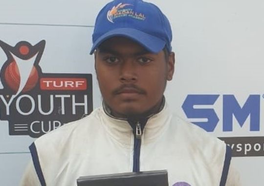 Devansh and Abhishek's explosive centuries in turf cricket