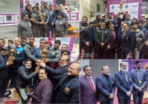 Railways won team championship of 65th freestyle national wrestling competition