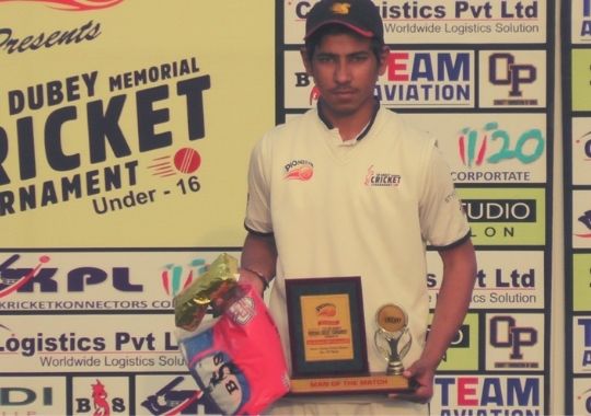 SND cricket academy reaches semi-finals after winning the one-sided match
