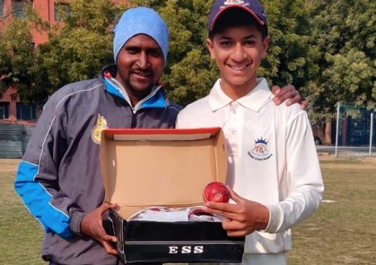 Raunak Baghela Nine Runs Nine Wickets