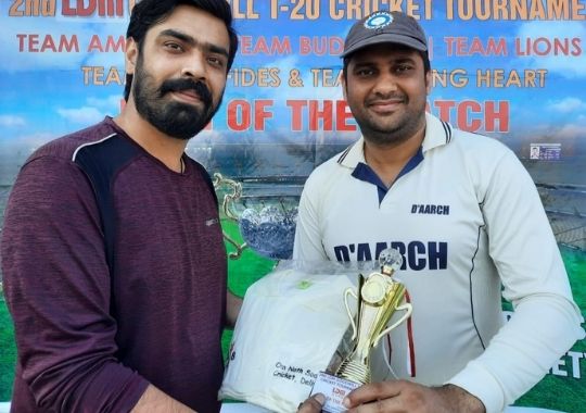 Shining goal in Goodwill T20 cricket