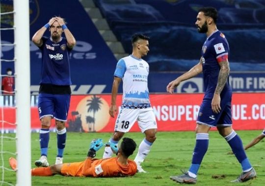 Sipovic's suicide goal gave Jamshedpur fc 3 points