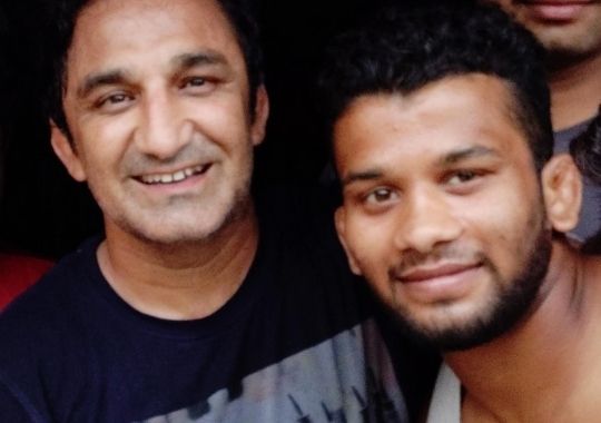 wrestler Sunny Jadhav