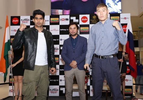 Boxer Sagar Narwat challenged Olympic medalist Vijender Singh