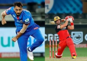 Axar Patel and AB de Villiers won the inaugural IPL 2021 match