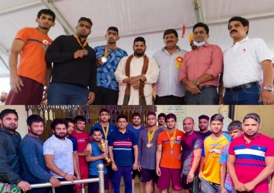 Captain Chand Roop Akhada, who has given many international and national champion wrestlers to the country