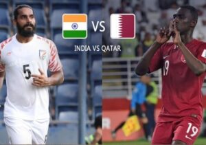 World Cup Qualifier match India vs Qatar