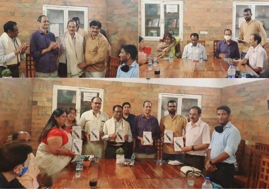 Ashok Kumar Dhyanchand released the book Olympic Saga