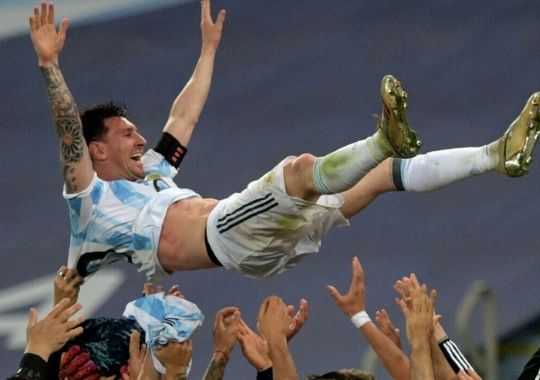 Messi did it, became one of the greatest players