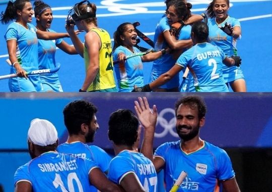 Indian Hockey Team On the seventh sky in seven days
