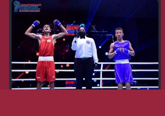 Rohit Chamoli win India's first gold at the 2021 ASBC Asian Junior Boxing Championships