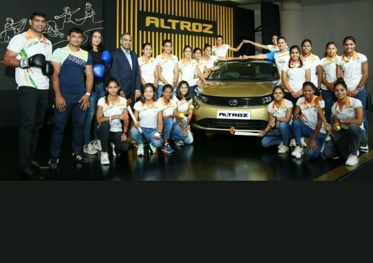 Sports spirit of Tata Motors 'Tata Altroz' gift to Olympic medalists