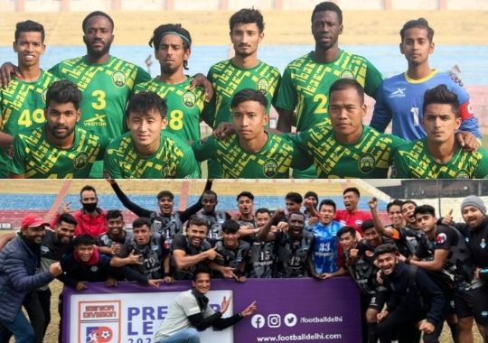 DFC - Garhwal FC Supporters of two competing teams collide