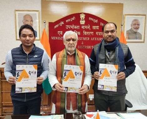 Pefi conference book launch by Ashwini Choubey